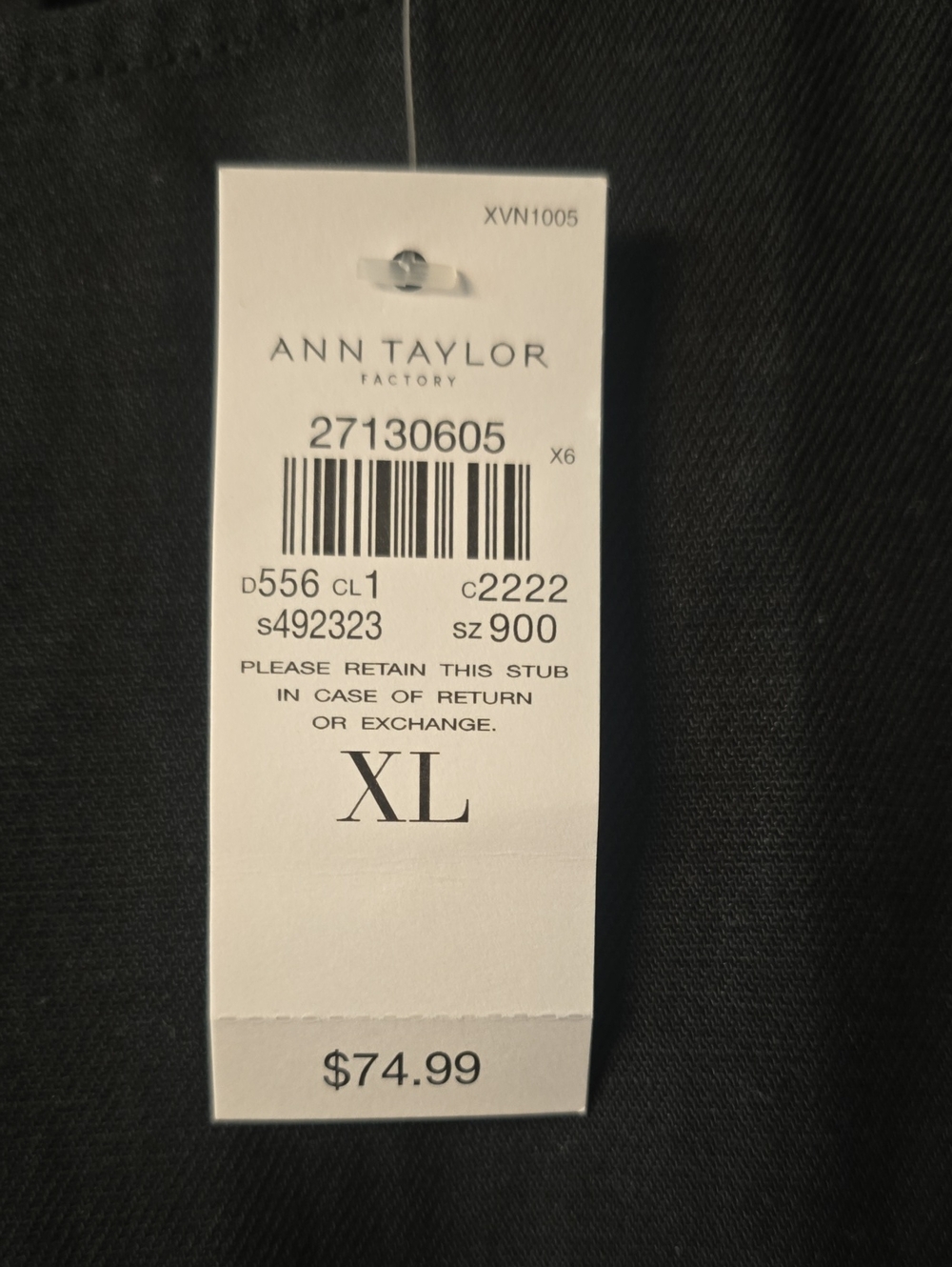 NWT Anne Taylor Top W Back Buttons - Picture 4 of 6